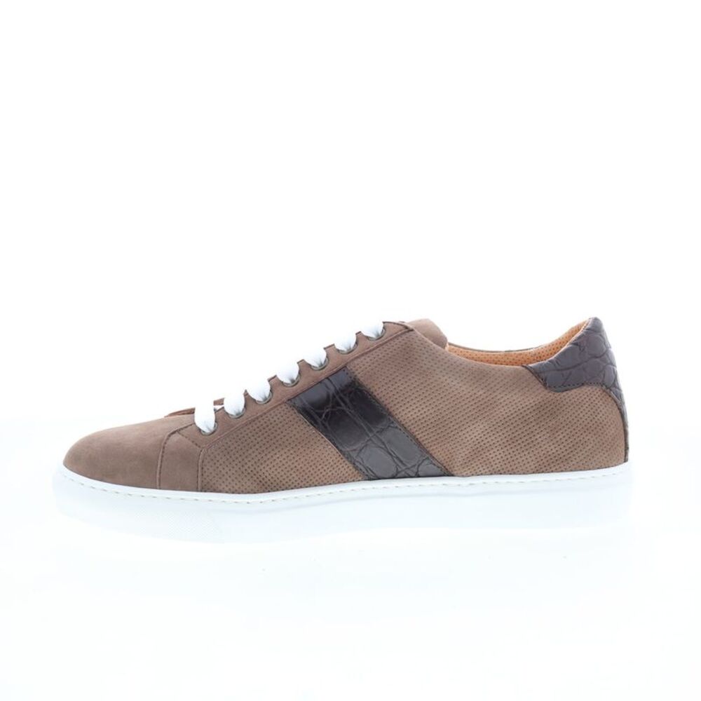 Zelli Italia Mens Olympias Brown Shoes (NWT) - Picture 5 of 7